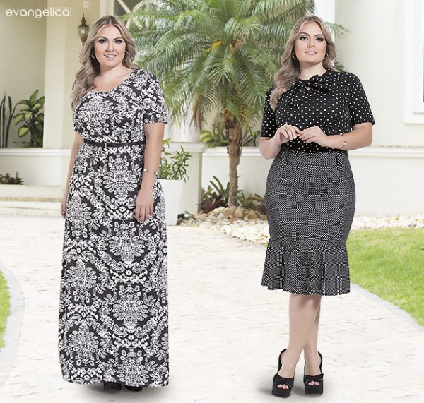 moda evangelica plus size