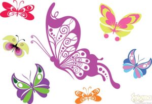 borboletas coloridas 7