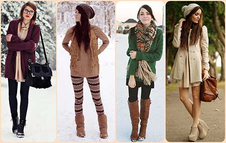 imagens de roupas de frio feminina