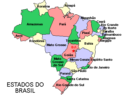 mapa brasileiro divisao estados