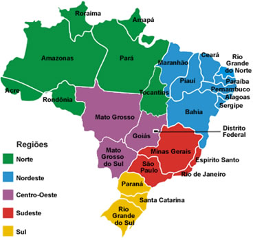 estados do brasil